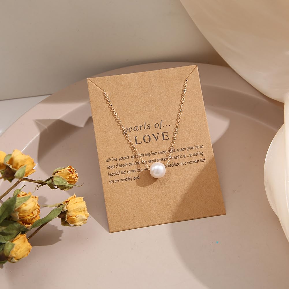 Infinity Butterfly Pearl Necklace Set