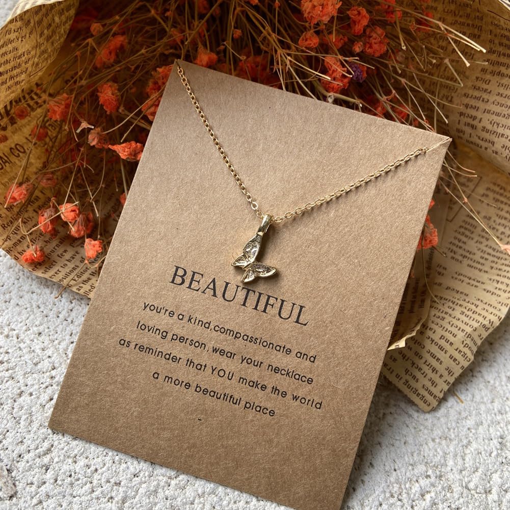 Infinity Butterfly Pearl Necklace Set