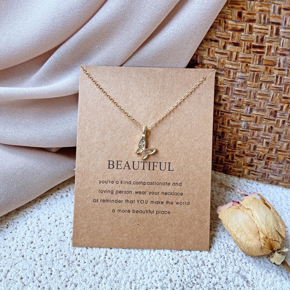 Infinity Butterfly Pearl Necklace Set
